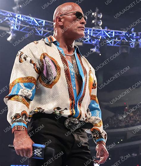 versace shirt the rock
